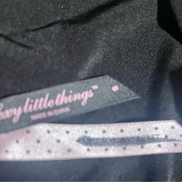 NWOT Victoria’s Secret Sexy Little Things Black Lace Trimmed Panties - Picture 9 of 9